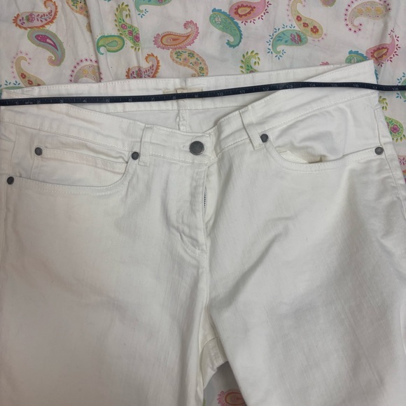 Eileen Fisher White Jeans - Picture 13 of 16